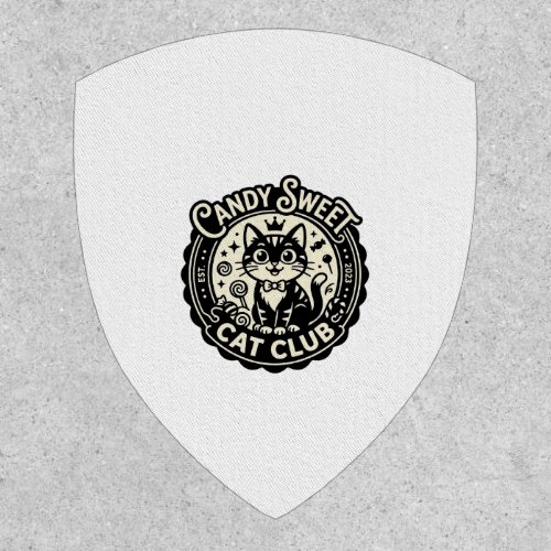 Candy Sweet Cat Funny Cat Graphic - Candy Sweet Ca Patch