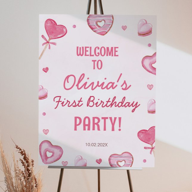 Candy Sweet Celebration Welcome Sign (Creator Uploaded)