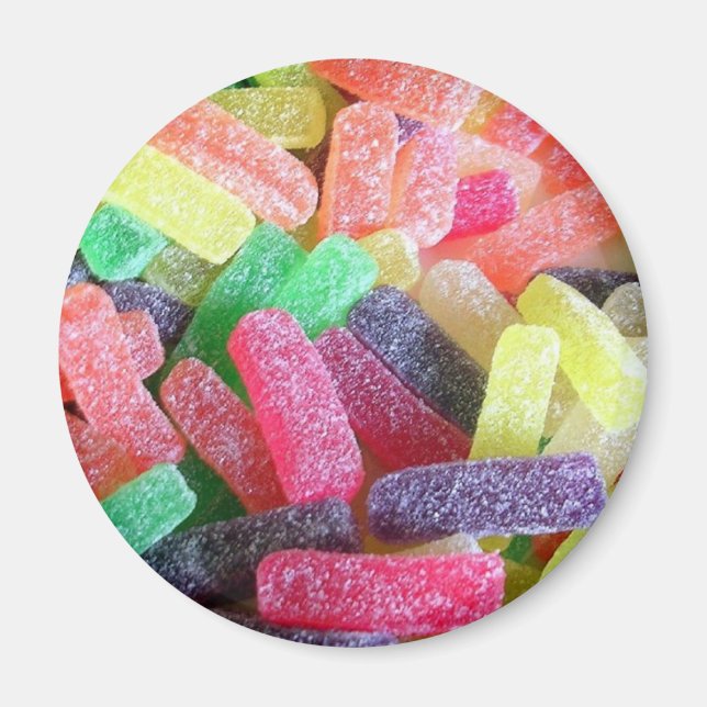 Candy Sweet Colorful Magnet (Front)