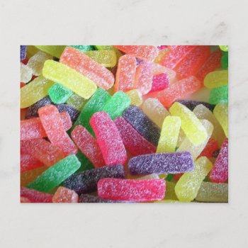 Candy Sweet Postcard by robby1982 at Zazzle