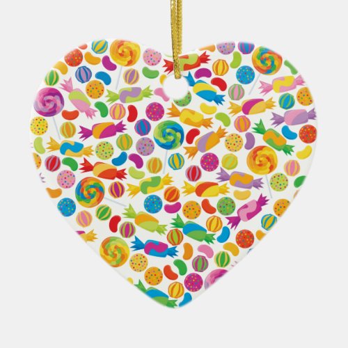 Candy Sweets Ceramic Ornament