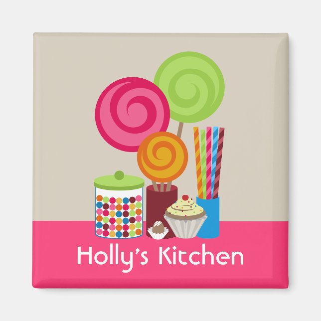 Candy & Sweets Kitchen Magnet (Front)