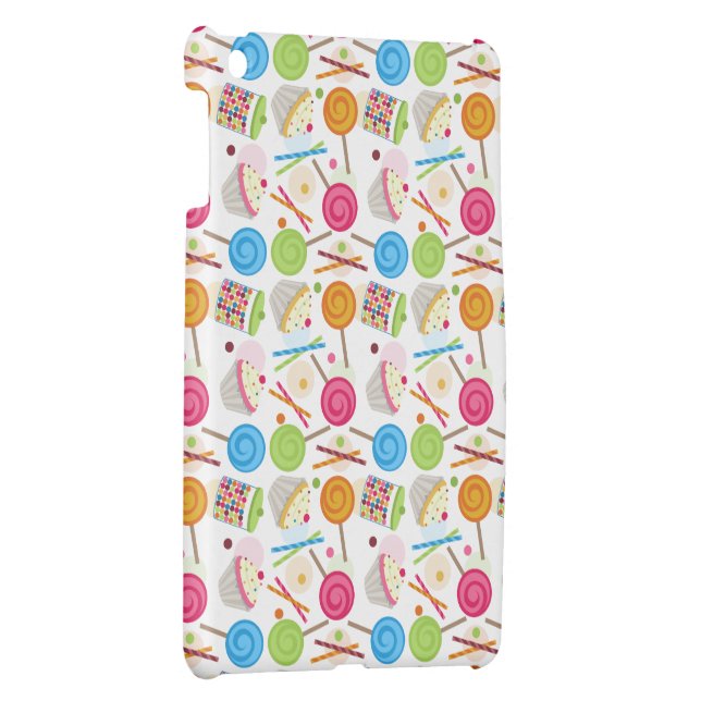 Candy & Sweets Pattern iPad Mini Case (Back Right)