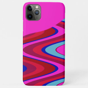 Candy Swirl-Red Hot Pink design iPhone 11 Pro Max Case
