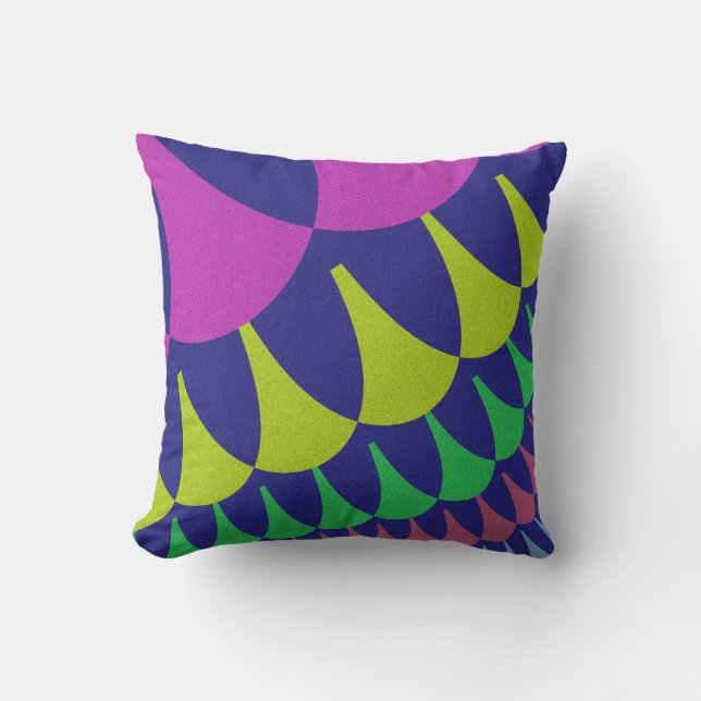 Candy Tart Scales Throw Pillow (Front)