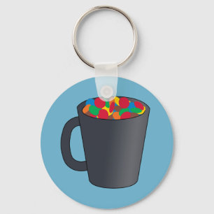 Candy Tea Keychain