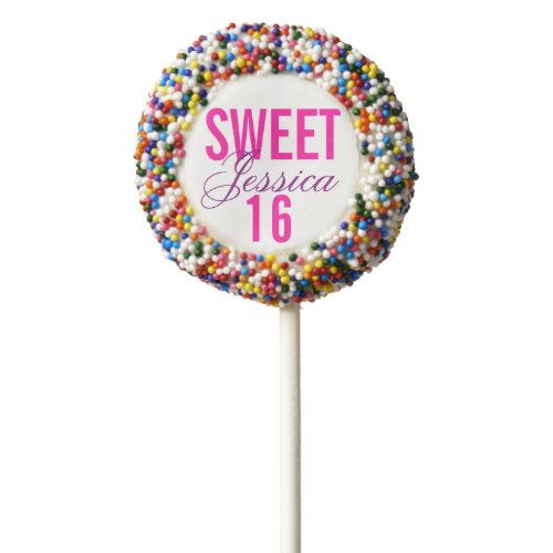 Candy Theme Sprinkles Sweet 16 Party Favor