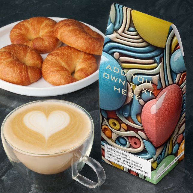 Candy Tile Design Roasted Coffee (Breakfast)