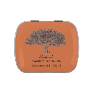 Candy Tin - Family Tree and Event dates