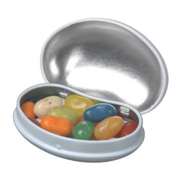 Candy Tin Filled With Jelly Belly Beans by CREATIVEWEDDING at Zazzle
