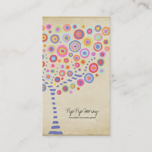 Candy Tree Online Store Business Profile Card Business Card Templates