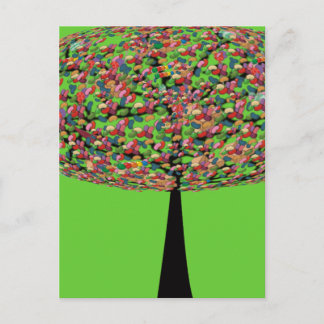 Candy Tree Postcard