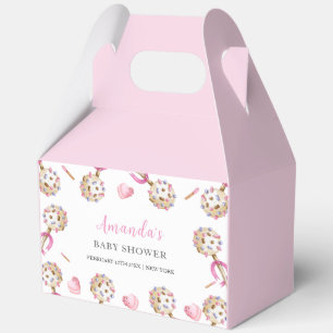 Candy Valentine Sweetheat Girl Baby Shower  Favor Boxes