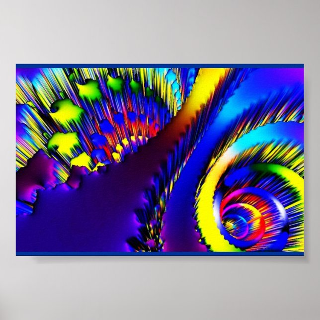 Candy Water Falls Poster (Front)