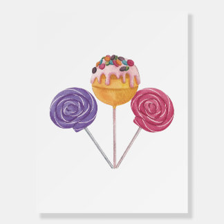 Candy Watercolor Foam Board