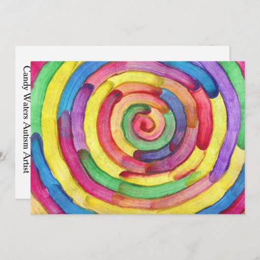 Candy Waters Autism Artist (Front/Back)