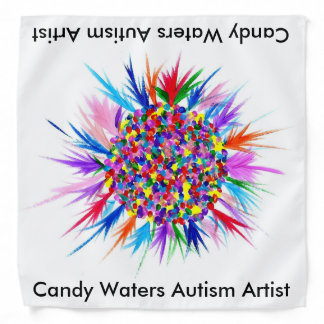 Candy Waters Autism Artist Bandana
