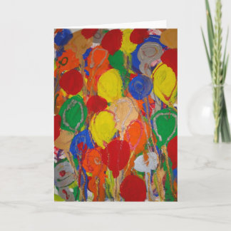 Candy Waters Autism Artist Birthday Card