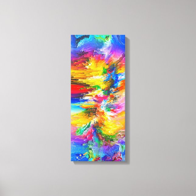 Candy Waters Autism Artist Canvas Print (Front)