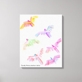 Candy Waters Autism Artist Canvas Print