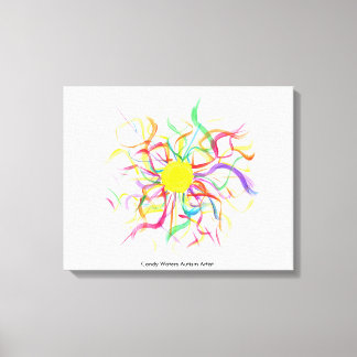 Candy Waters Autism Artist Canvas Print