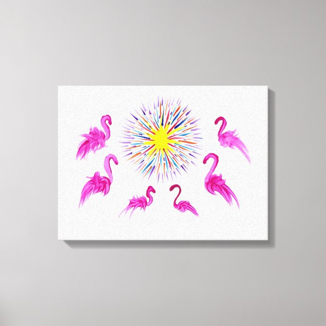 Candy Waters Autism Artist Canvas Print (Front)