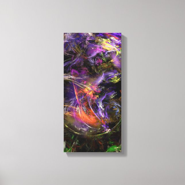Candy Waters Autism Artist Canvas Print (Front)