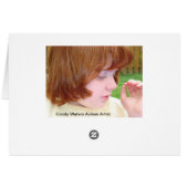 Candy Waters Autism Artist Card (Back Horizontal)