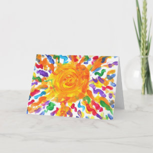 Candy Waters Autism Artist Greeting Card!! Card
