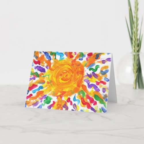 Candy Waters Autism Artist Greeting Card Card