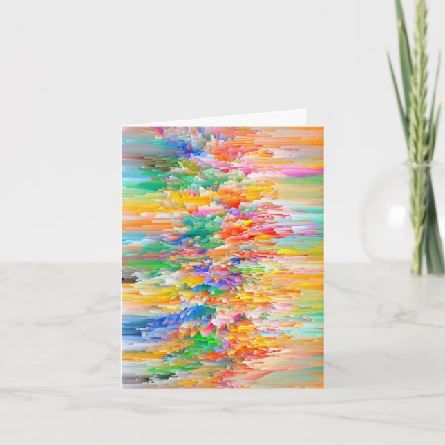 Candy Waters Autism Artist Holiday Card (Front)