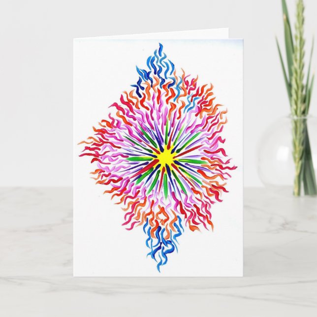 Candy Waters Autism Artist Holiday Card (Front)