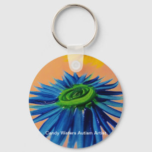 Candy Waters Autism Artist Keychain