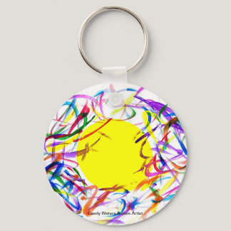 Candy Waters Autism Artist Keychain