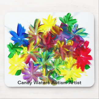 Candy Waters Autism Artist Mouse Pad