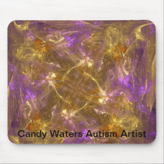 Candy Waters Autism Artist Mouse Pad