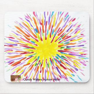 Candy Waters Autism Artist Mousepad