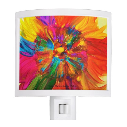 candy waters autism artist night light zazzle com night light autism