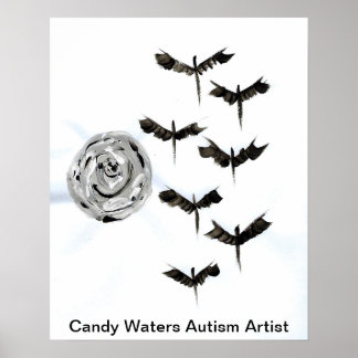 Candy Waters Autism Artist Poster