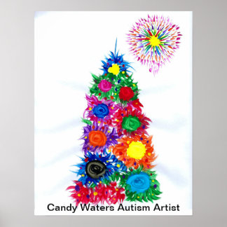 Candy Waters Autism Artist Poster