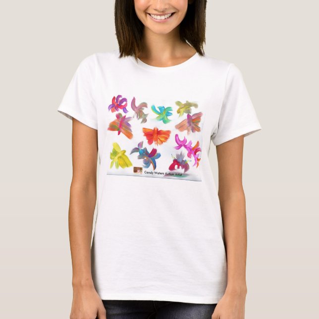 Candy Waters Autism Artist T-Shirt (Front)