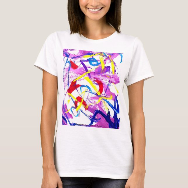 Candy Waters Autism Artist T-Shirt (Front)