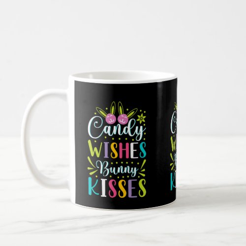 Candy Wishes Bunny Kisses Easter Sunday Holiday Coffee Mug