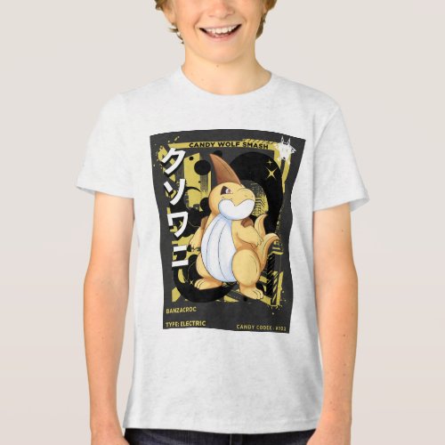 Candy Wolf Smash | Banzacroc Tri-Blend Shirt