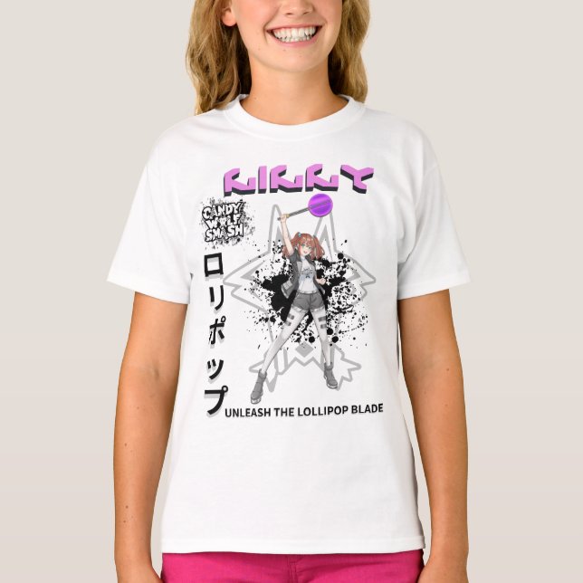Candy Wolf Smash | LILLY T-Shirt (Front)
