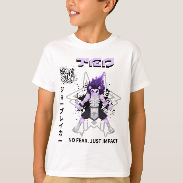 Candy Wolf Smash | TEO T-Shirt (Front)