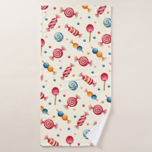 Candy Wonderland Bath Towel Set