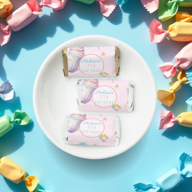 Candy Wonderland Birthday Party Custom Candy Hershey's Miniatures (Creator Uploaded)