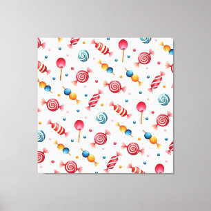 Candy Wonderland Canvas Print