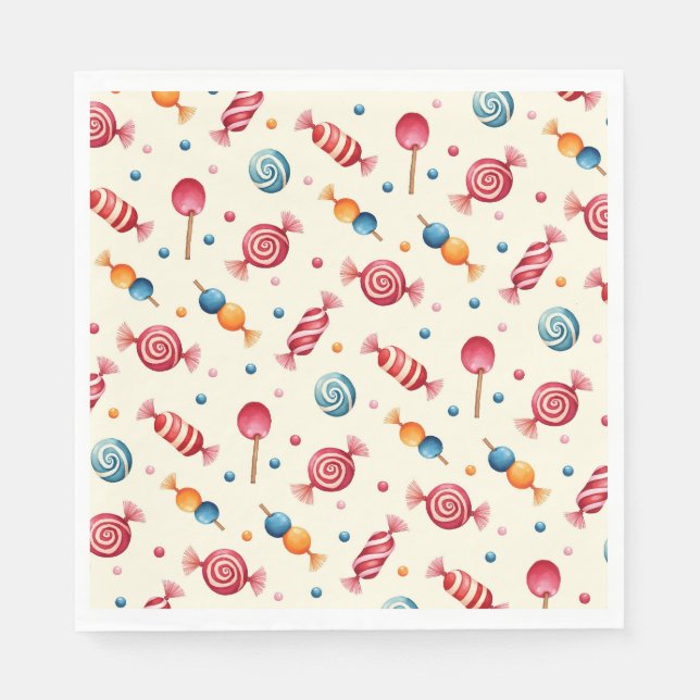 Candy Wonderland Napkins (Front)